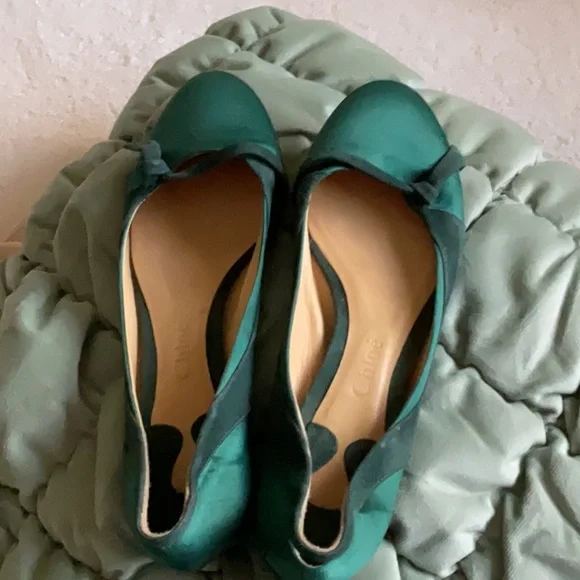 Chloe Ballerina Flats GUC - Picture 8 of 13